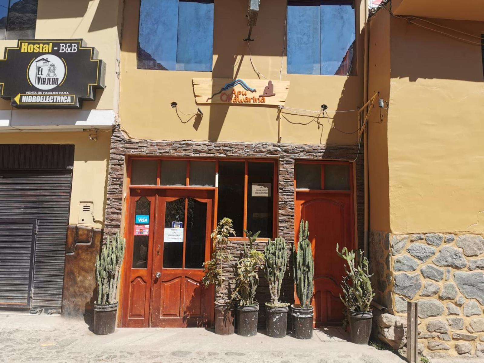 Hostal Apu Qhawarina Ollantaytambo Exteriör bild